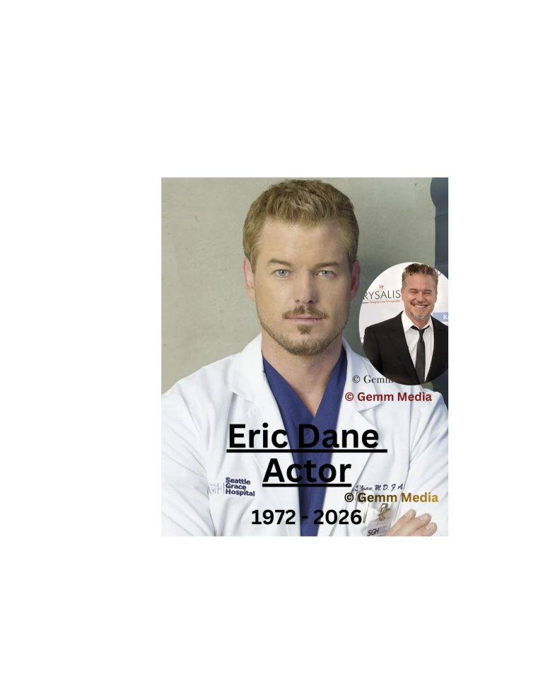 Eric Dane, Grey's Anatomy, Died at 53